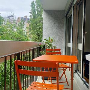 Cosy apartment overlooking a green area