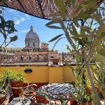 Attic Terrace Center of Rome Baroque Rome