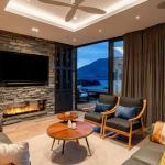 The Cove Penthouse- Lake Views- Free Parking- AC- BBQ Queenstown