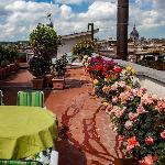 Tolles Appartement in Rione Iv Campo Marzio mit Panorama-Terrasse Trevi-Brunnen in der Nähe Rome 