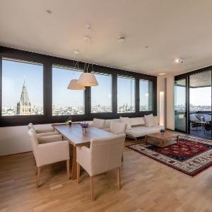 Ferienwohnung Skyflats Vienna City View