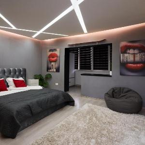 Modern Studio ground floor & designer lighting