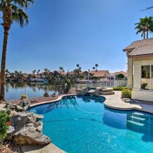 Lakefront Home with Pool Hot Tub and Boat Dock!