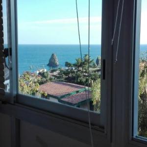 Studio in Aci Castello with furnished balcony and WiFi