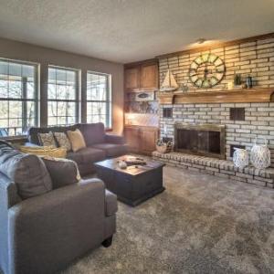 Spacious Home on Beaver Lake with Deck and Fire Pit!