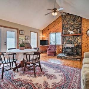 Family Cabin Near Hiking with On-Site Pond Deck