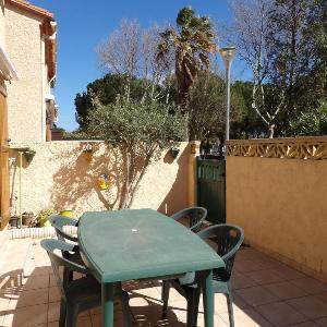 Belle villa T3 avec terrasse proche de la plage de St Cyprien