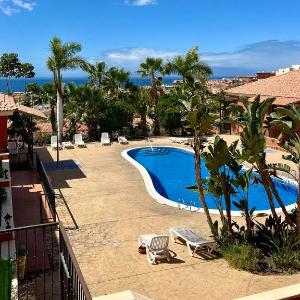 Wonderful apartment with ocean view! Madroñal. Tenerife South!