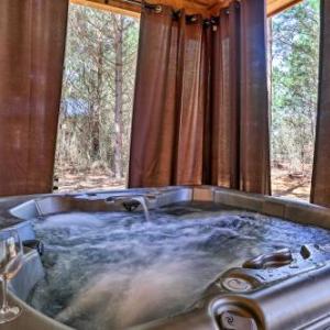 The Breeze Forested Oasis with Hot Tub and Deck!