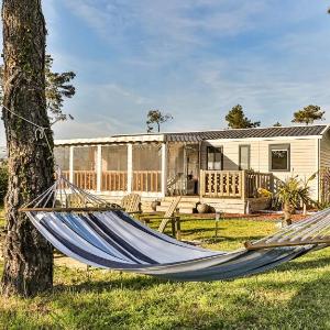 Mobil-home dans parc résidentiel