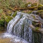 Waterfall Woods Lodge 4 br 5 bath property including tiny house suite private waterfallcreek! Sevierville Tennessee