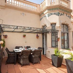 Authentic  Modernist villa in Barcelona city.