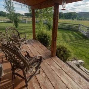 Log Cabin by Cottonwood Meadow Lodge