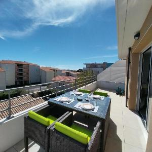 Superbe T3 wifi climatisé Le Sunset Lodge Narbonne Plage