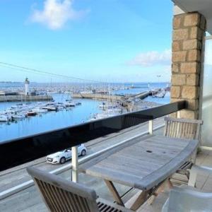 Appartement 2P à Quiberon vue port avec balcon