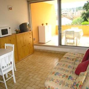 Studio climatisé avec coin nuit et terrasse plein Sud 10 m² parking inclus - FR-1-100-194