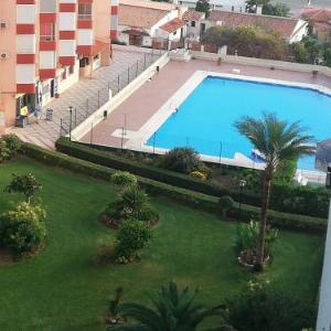 Studio in Torrox with wonderful city view shared pool and WiFi