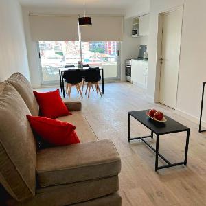 RentUp - Almagro Estudio moderno a estrenar con terraza privada del edificio y balcon A pasos de Av Corrientes y Hospital Ital