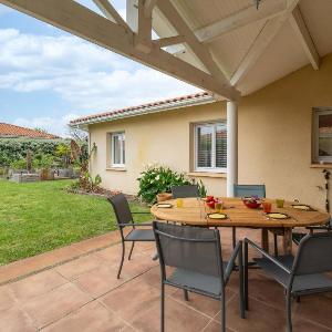 Maison familiale climatisée à Biscarrosse - 6 pers proche centre & pistes cyclables - FR-1-319-546
