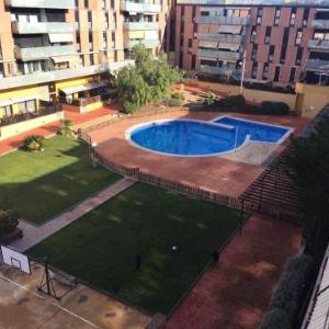 Apartment with 3 bedrooms in Terrassa with wonderful city view shared pool enclosed garden 30 km from the beach