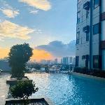 Staycation in EDSA cubao Manila with pool & gym