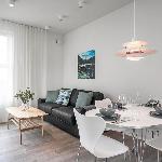 Bright & Stylish 1 Bedroom Apartment with View 702 Reykjavík