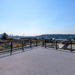 A Seattle Urban Village  Guemes Roof top view deck Seattle