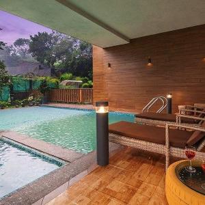 Villa 41 by StayVista - A chic retreat with a pool poker table and a theater room