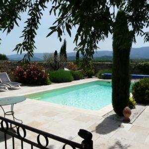 Mas Provençal climatisé avec Piscine Privée et Sécurisée situé en campagne de Gordes au cœur du Luberon avec une jolie vue 10 personnes LS2-95 Vignaredo