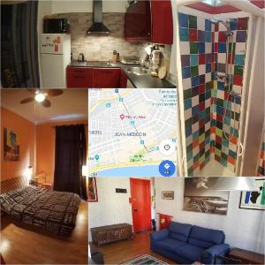 Lovely and colourful apartment right in the center