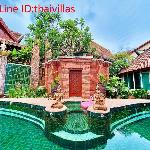 Jomtien beach 500m，luxurious Bali style pool villa