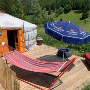 Mongolian Yurt near Mont Blanc