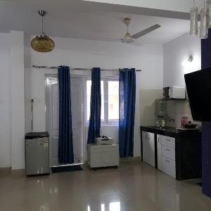 Fully furnished 1 RK in Calangute blue