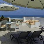 Panoramic sea view private terrace lovely garden Santa Pola 