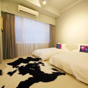 Qinghai B&B 晴海民宿 友愛３０１ 二房人房（２張單人床）  免費停停車