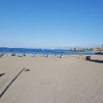 On the Las Vistas Beach. A pie de  Playa. Playa de las Americas 