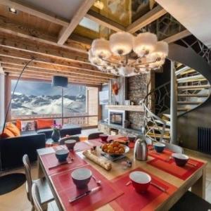Duplex luxe 10 pers à Val Thorens cheminée skis aux pieds - FR-1-545-4