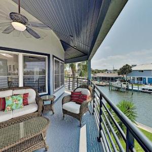 Beautiful River Home with Private Pool Dock & Beach home