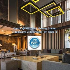 Centric Ratchada@MRT Huai Khwang 2BR by Triple B
