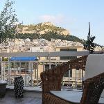 Top of the city Central studio with Acropolis View Athens 