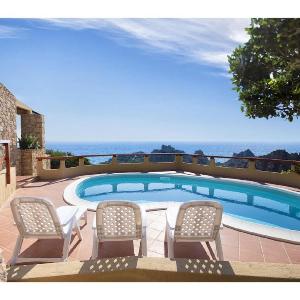 Costa Paradiso villa with sea view pool