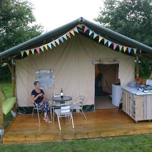 Enjoy a Safari Tent at La Petite Lande