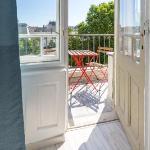 Designer Apartment on the Budapest Broadway w 2BR AC and Panorama Balcony 