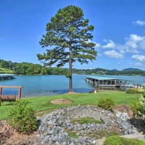 Hiawassee Haven on Lake Chatuge with Boat Slip!