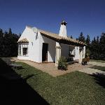 Chalet in el palmar with garden and barbecue 