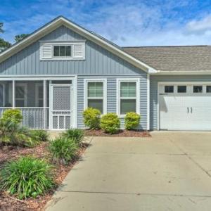 Modern Oak Island Home 1 Mile to the Beach!