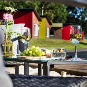 Hotelhuisje in de natuur nabij Roermond + ontbijt