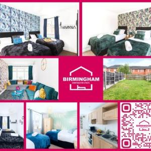 Long Stays in 5 Bedroom Townhouse-9 Beds 2 Bathrooms and Drive