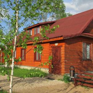 House  for a large company with a russian oven