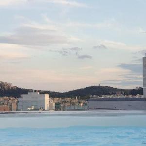 Private Rooftop Heated Pool with Acropolis View